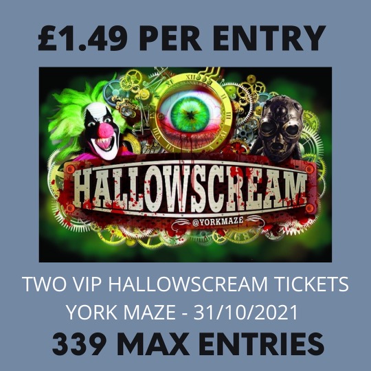 2 VIP HALLOWSCREAM TICKETS Top Prize Competitions