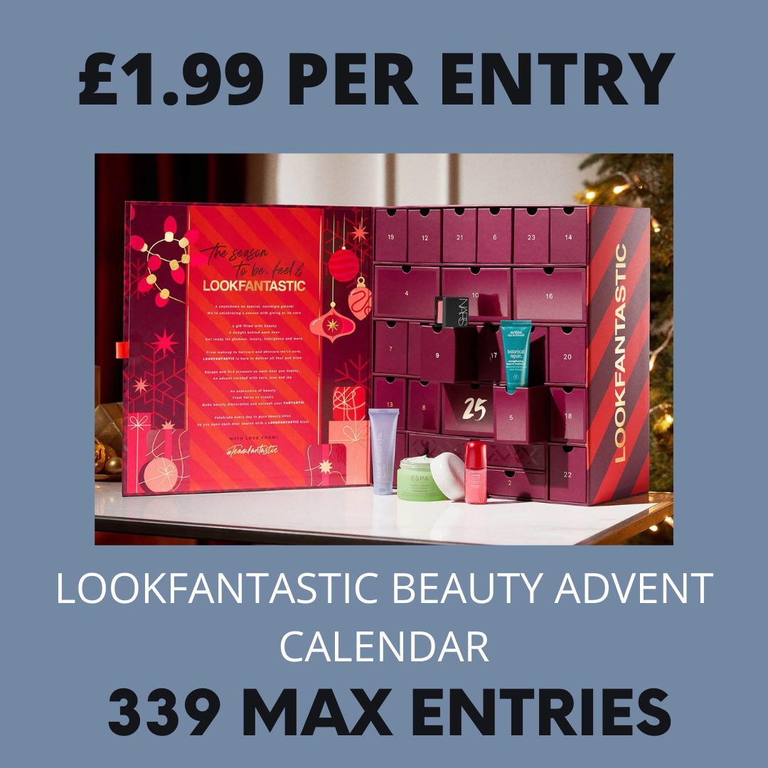 Lookfantastic Beauty Advent Calendar Top Prize Competitions