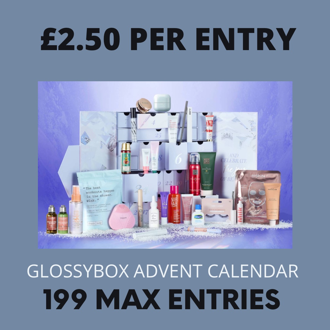 Glossybox Advent Calendar Top Prize Competitions