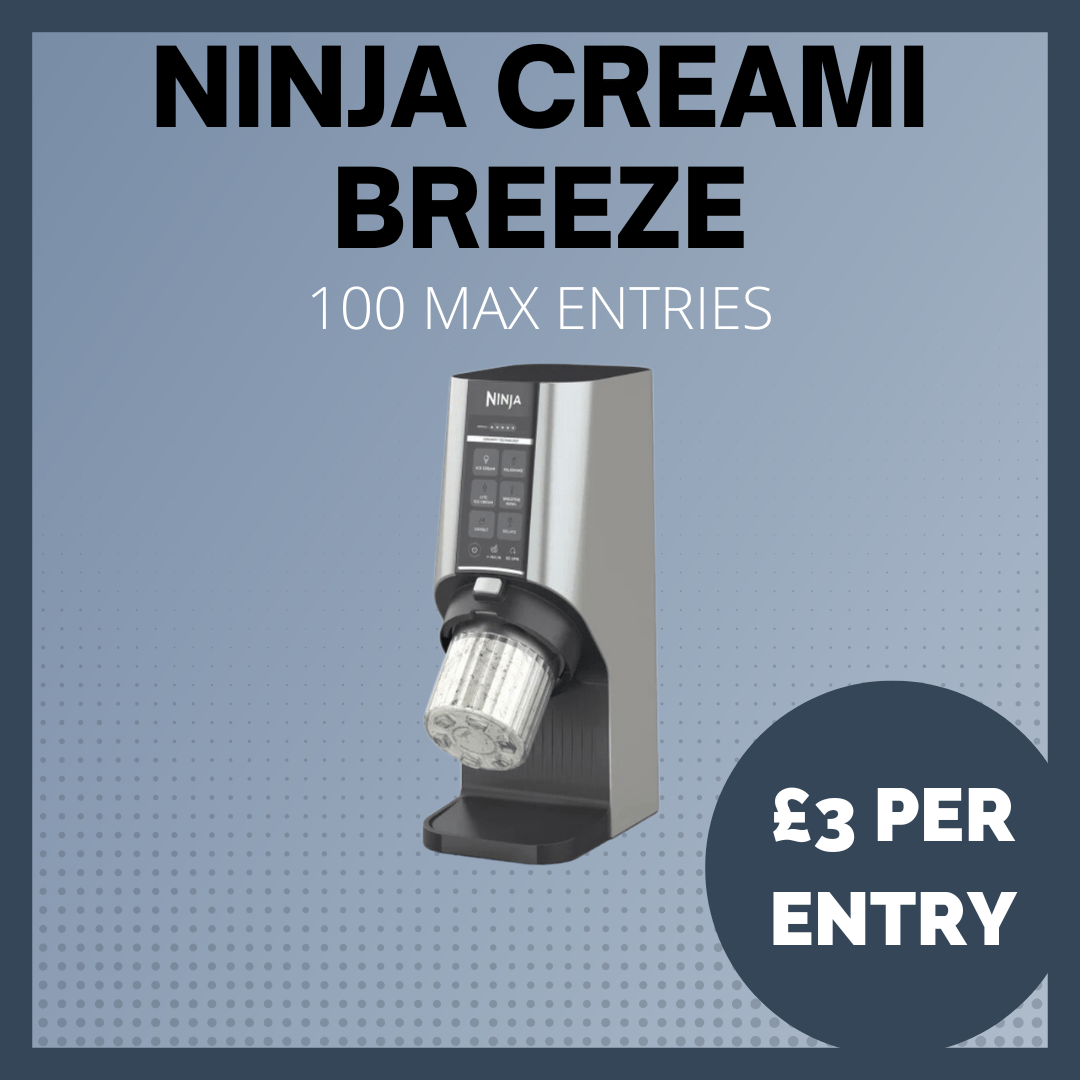 Ninja CREAMi Breeze Ice Cream & Frozen Desert Maker - Paragon Competitions