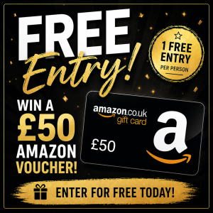 FREE - £50 AMAZON VOUCHER
